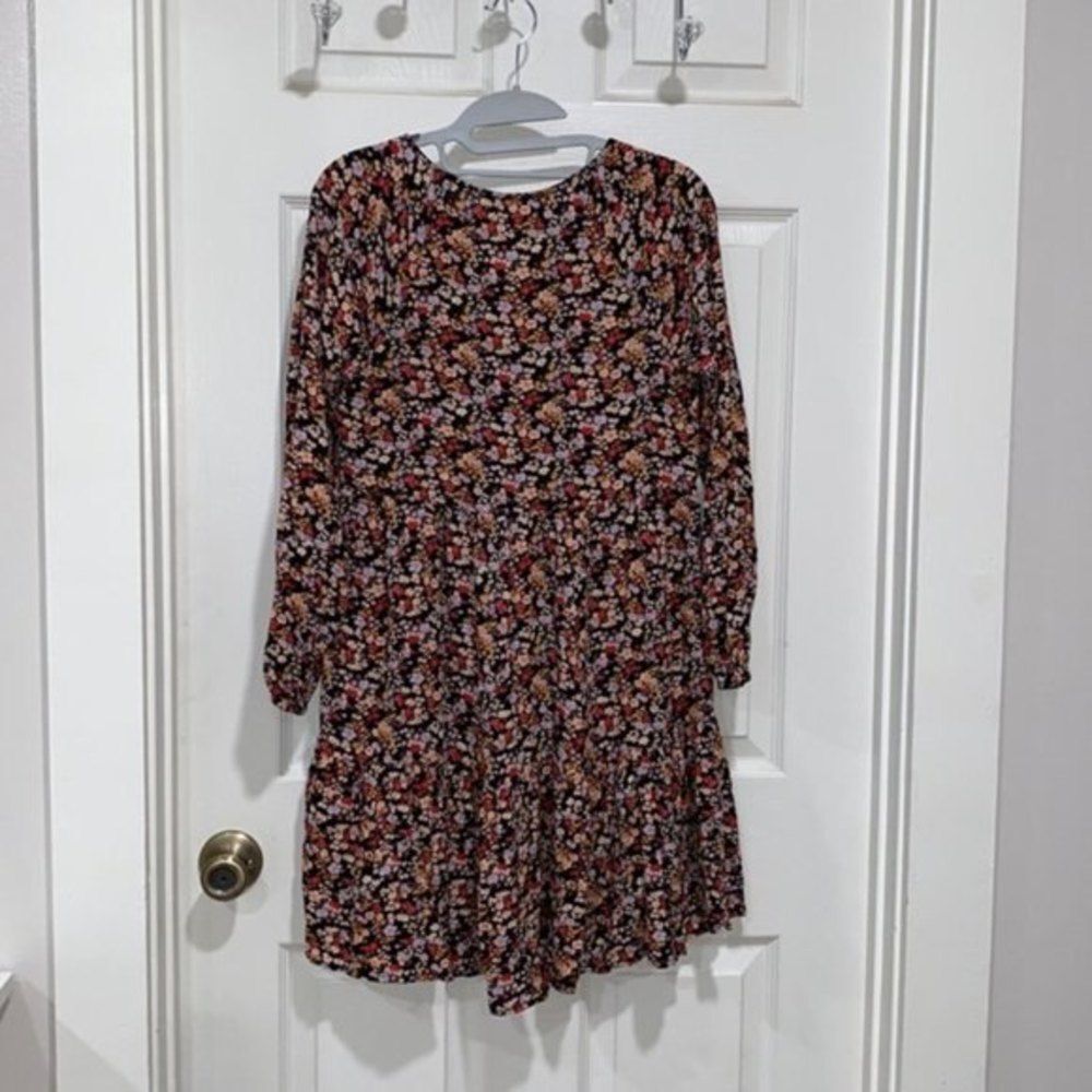 American Eagle Long Sleeve Babydoll Dress Sz XS - Picture 5 of 9